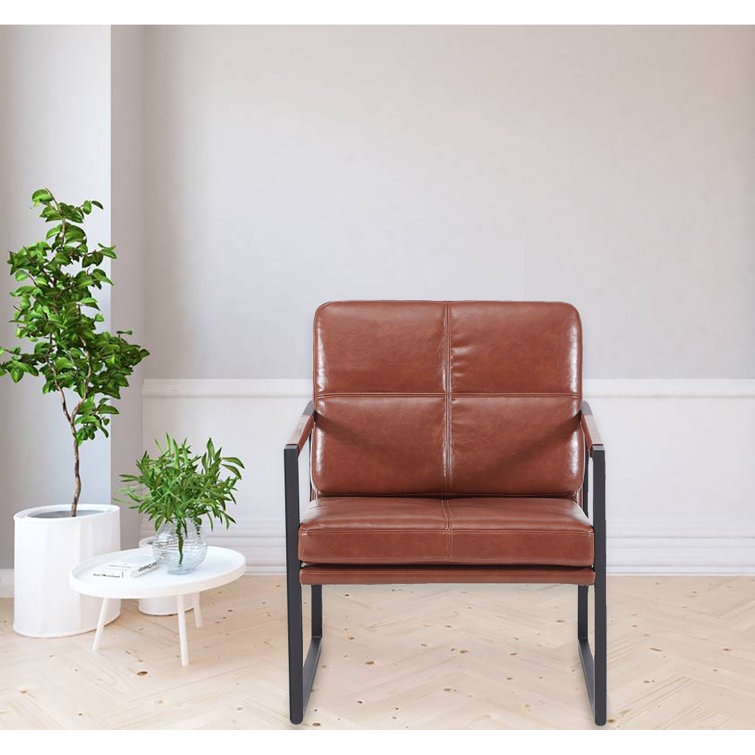 Leather 2025 minimalist chair